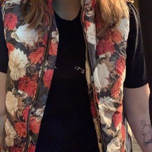 weatherproof vintage floral soft-lined vest